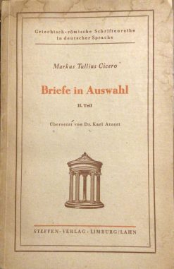 Briefe in Auswahl - Markus Tullius Cicero