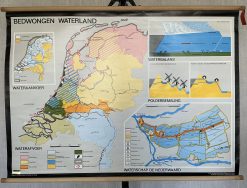 Oude Schoolkaart Bedwongen Waterland