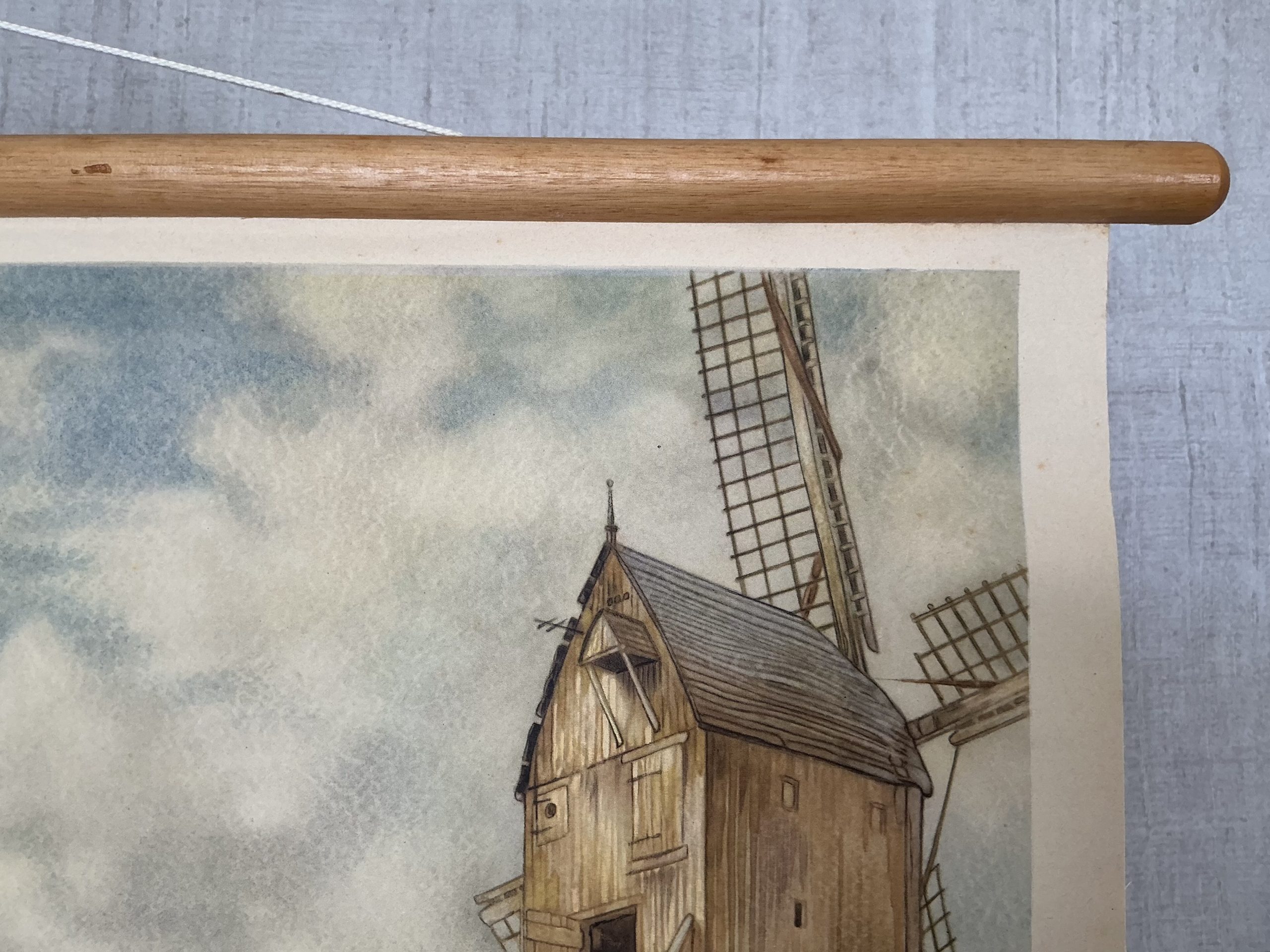Oude Schoolkaart Hagepreek bij de Hoornbrug bij Rijswijk (1566) - Afbeelding 5