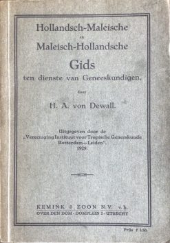 Hollands-Maleische - Maleisch-Hollandsche gids ten dienste van geneeskundigen - H.A. von Derwall