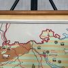 Oude Schoolkaart Zwitserland - Afbeelding 3