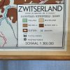 Oude Schoolkaart Zwitserland - Afbeelding 10