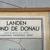 Oude Schoolkaart Landen rond de Donau - Afbeelding 4