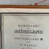 Oude Schoolkaart Wandkaart van Nederland (behorende bij ons eigen land) - Afbeelding 2