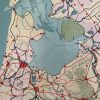 Oude Schoolkaart Eerste Wandkaart van Nederland - Afbeelding 6