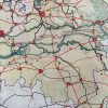 Oude Schoolkaart Eerste Wandkaart van Nederland - Afbeelding 9
