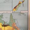 Oude Schoolkaart Australië - Afbeelding 5