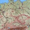 Oude Schoolkaart Midden-Europa - Afbeelding 6