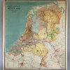 Oude Schoolkaart Nieuwe Wandkaart van Nederland