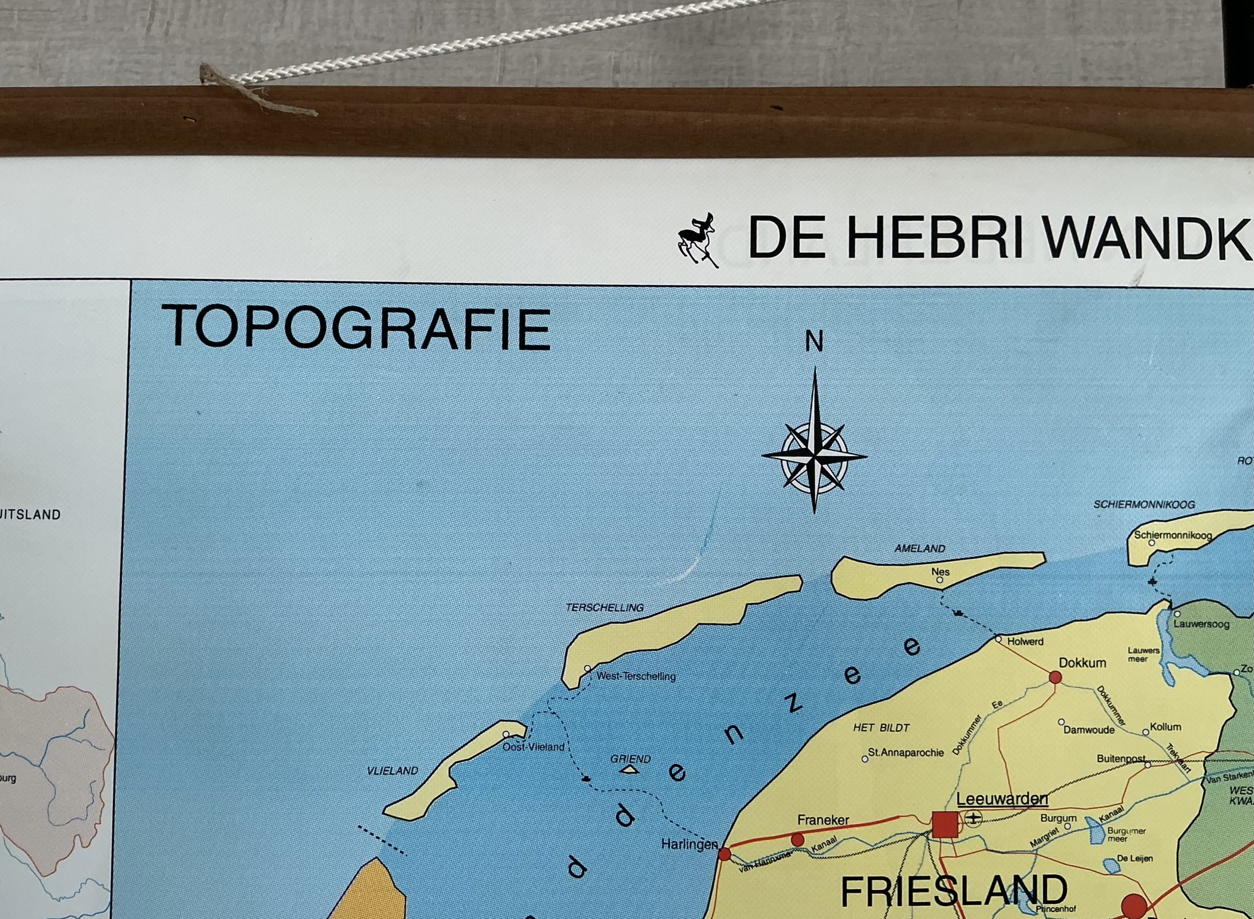 Hebri Schoolkaart van Nederland (Alleen afhalen) - Afbeelding 3