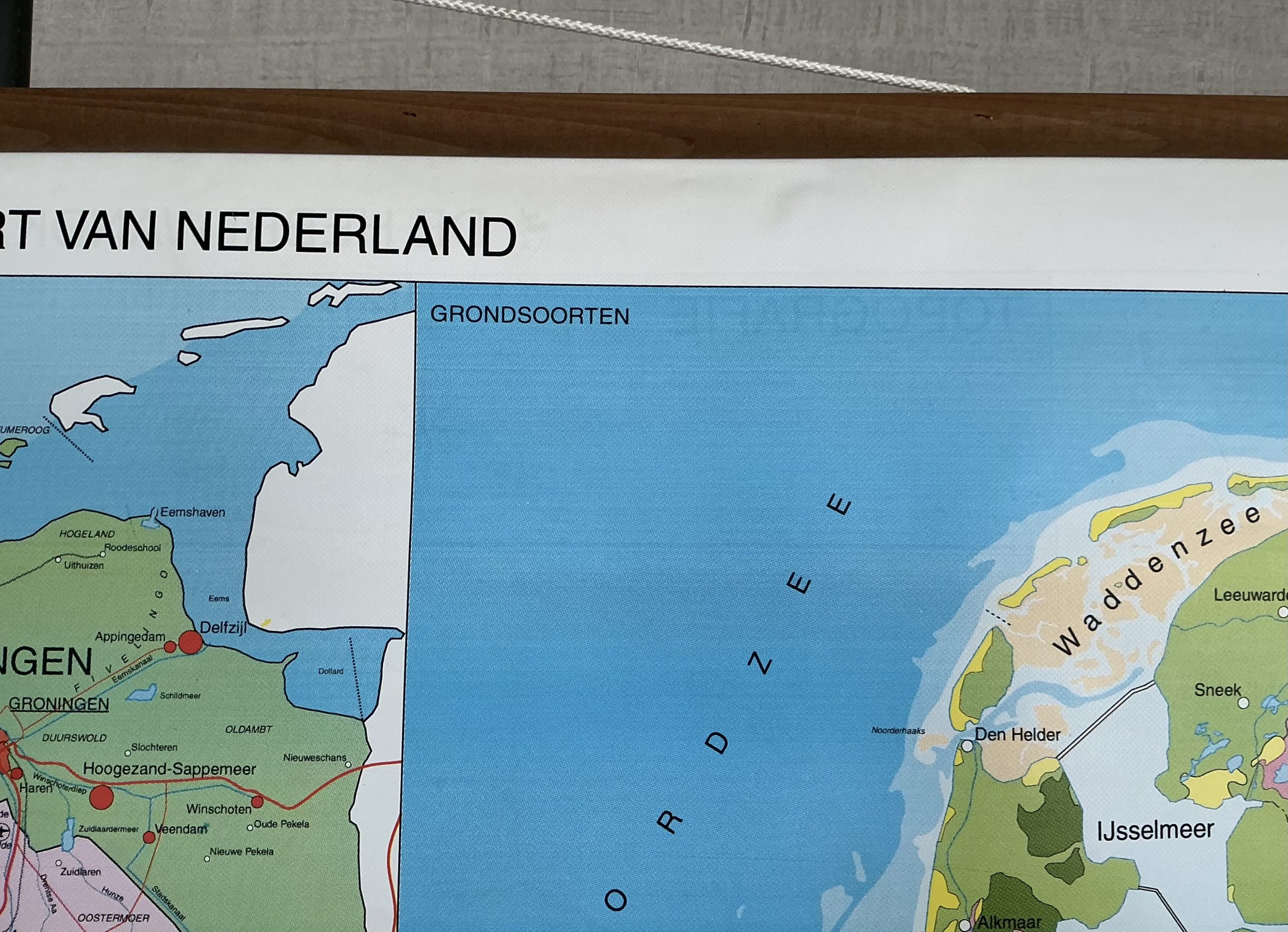 Hebri Schoolkaart van Nederland (Alleen afhalen) - Afbeelding 4