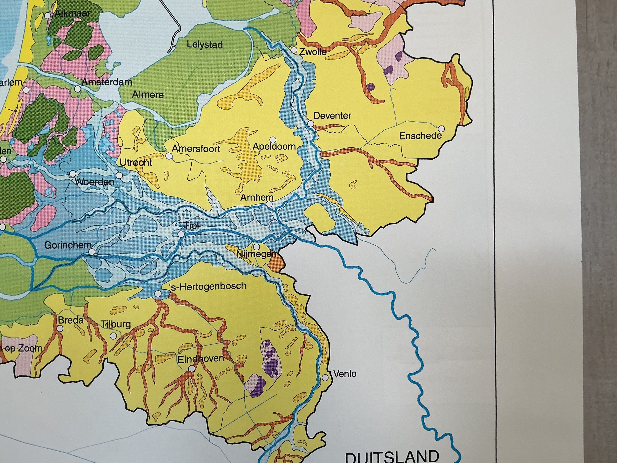 Hebri Schoolkaart van Nederland (Alleen afhalen) - Afbeelding 9