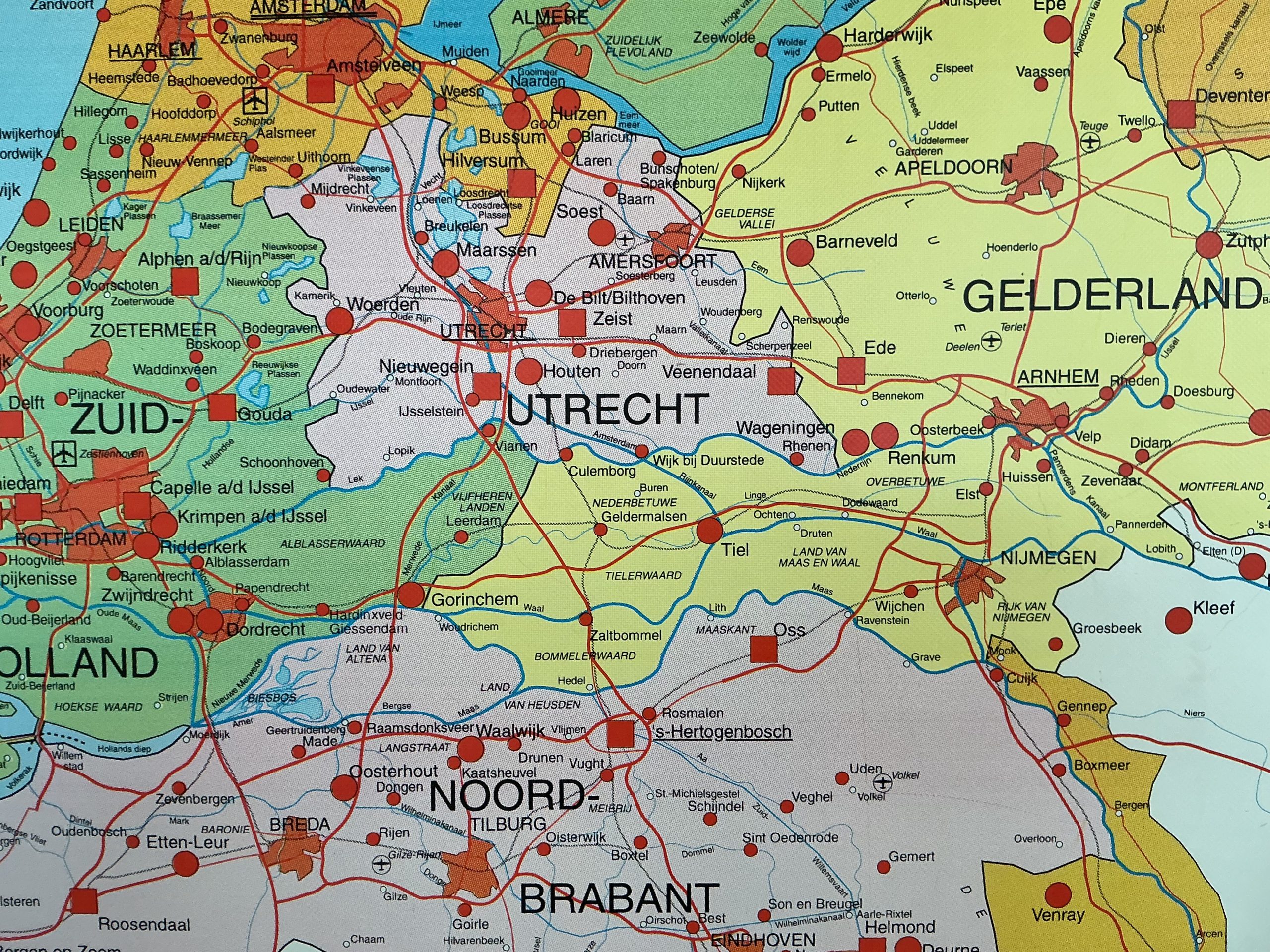 Hebri Schoolkaart van Nederland (Alleen afhalen) - Afbeelding 10