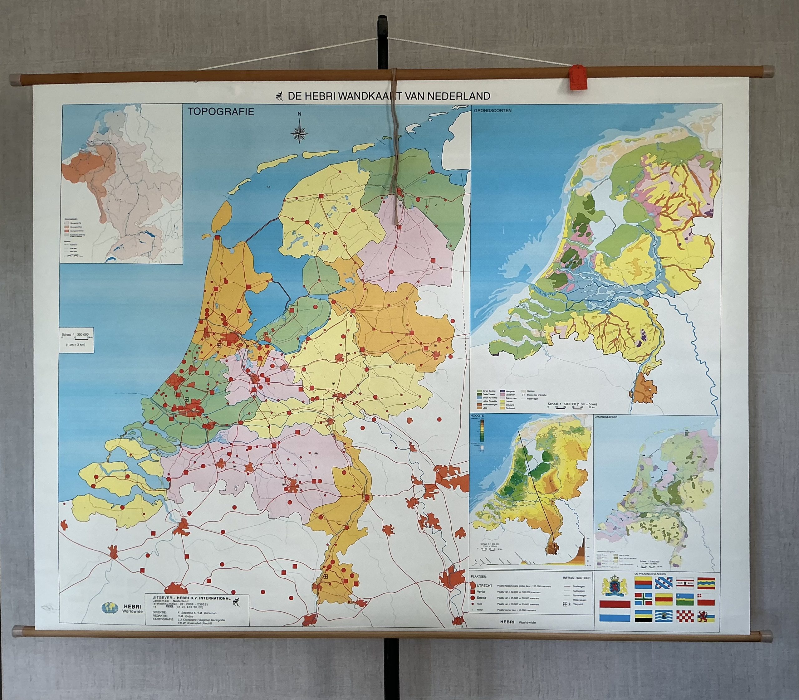 Hebri Schoolkaart van Nederland (Alleen afhalen) - Afbeelding 18