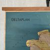 Oude Schoolkaart Deltaplan Zeeland - Afbeelding 2