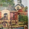 Oude schoollkaart Uit de tijd van de Trekschuit en de Dilligence - Afbeelding 7