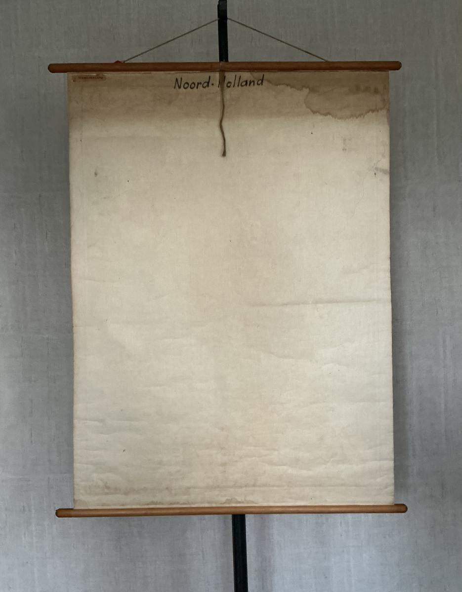 Oude Schoolkaart Noord-Holland - Afbeelding 10