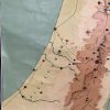 Oude Schoolkaart Het Land van Kanaän - Palestina - Afbeelding 6