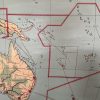 Oude Schoolkaart Australië - Afbeelding 6
